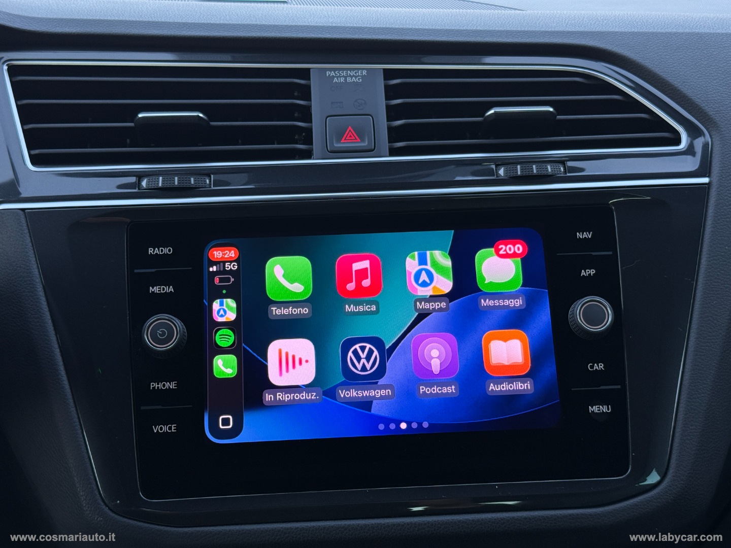 Tiguan 2.0 TDI 150CV DSG R-Line 2023 LUCI AMBIENTE - immagine 26