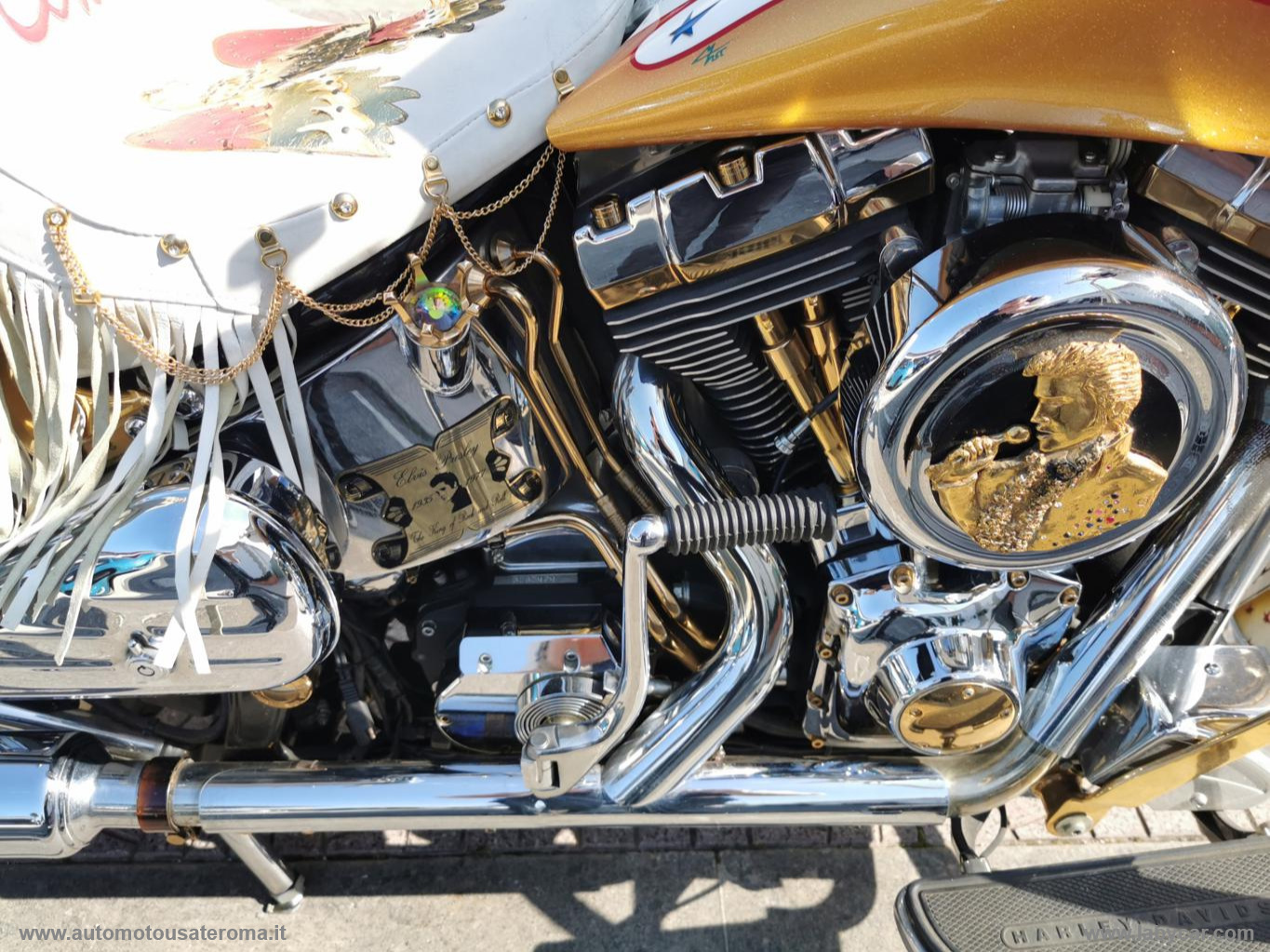 Softail DELUXE Trasf. CARB./GRAFICA ELVIS RATE AUTO MOTO SCOOTER - immagine 26