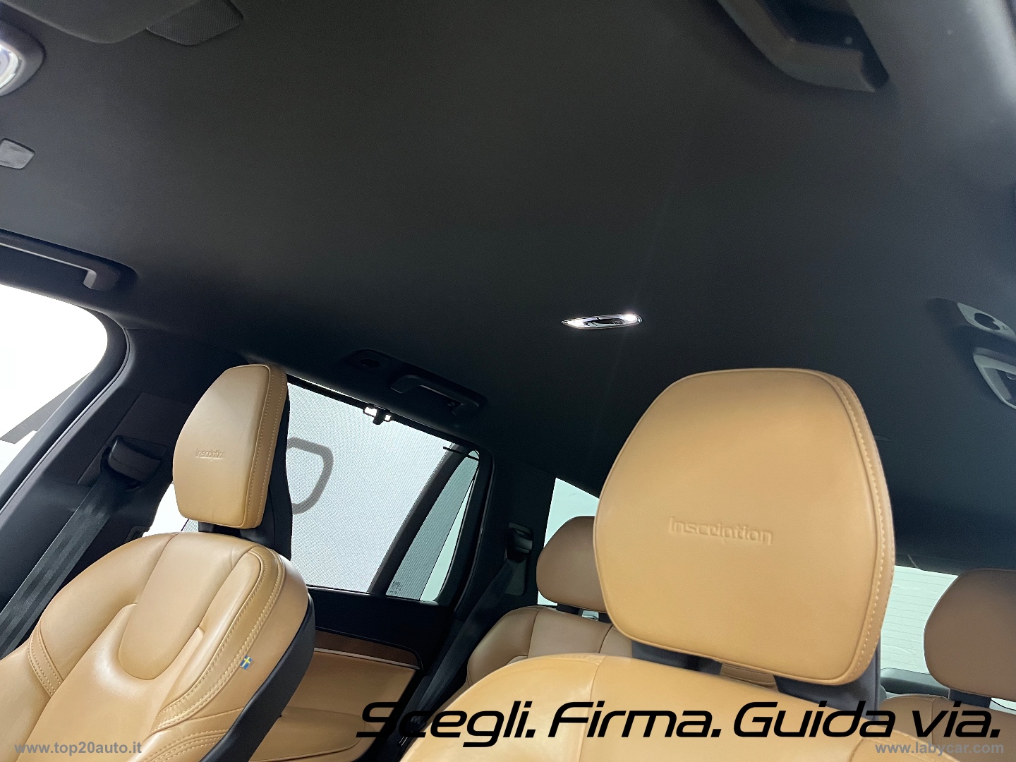 XC90 D5 AWD Geartronic Inscription|TOTAL BLACK|PELLE TOTALE - immagine 27