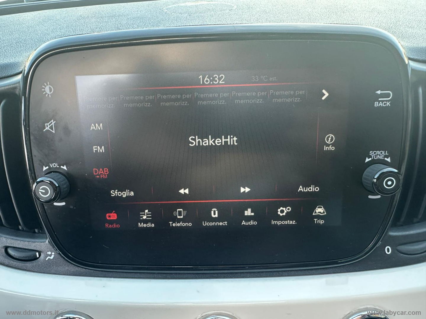 500 C 1.0 Hybrid Lounge NEOPATENTATI CABRIO - immagine 27