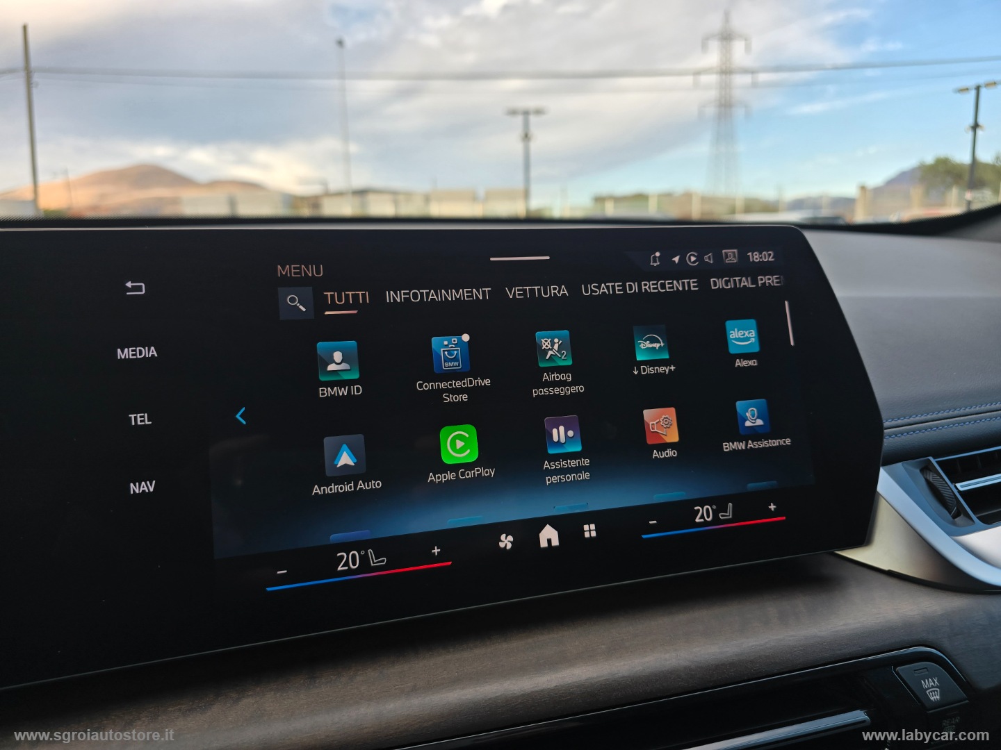 X1 sDrive 18d Msport TETTUCCIO + CAMERE 360° - immagine 27