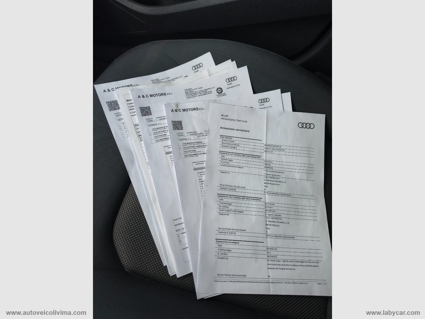 A3 SPB 30 TDI S tronic Business TAGLIANDATA AUDI - immagine 28