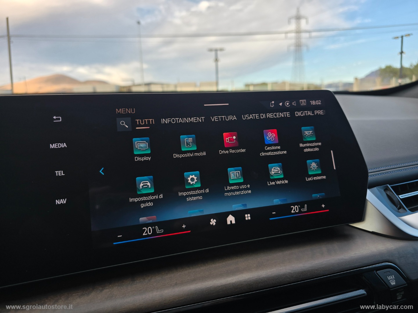 X1 sDrive 18d Msport TETTUCCIO + CAMERE 360° - immagine 28