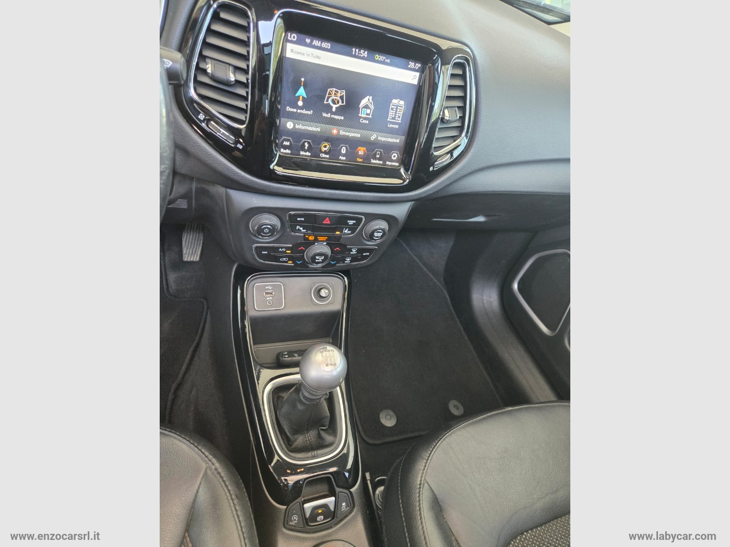Compass 1.6 Mjt II 2WD Limited TETTO APRIBILE 122000KM - immagine 28