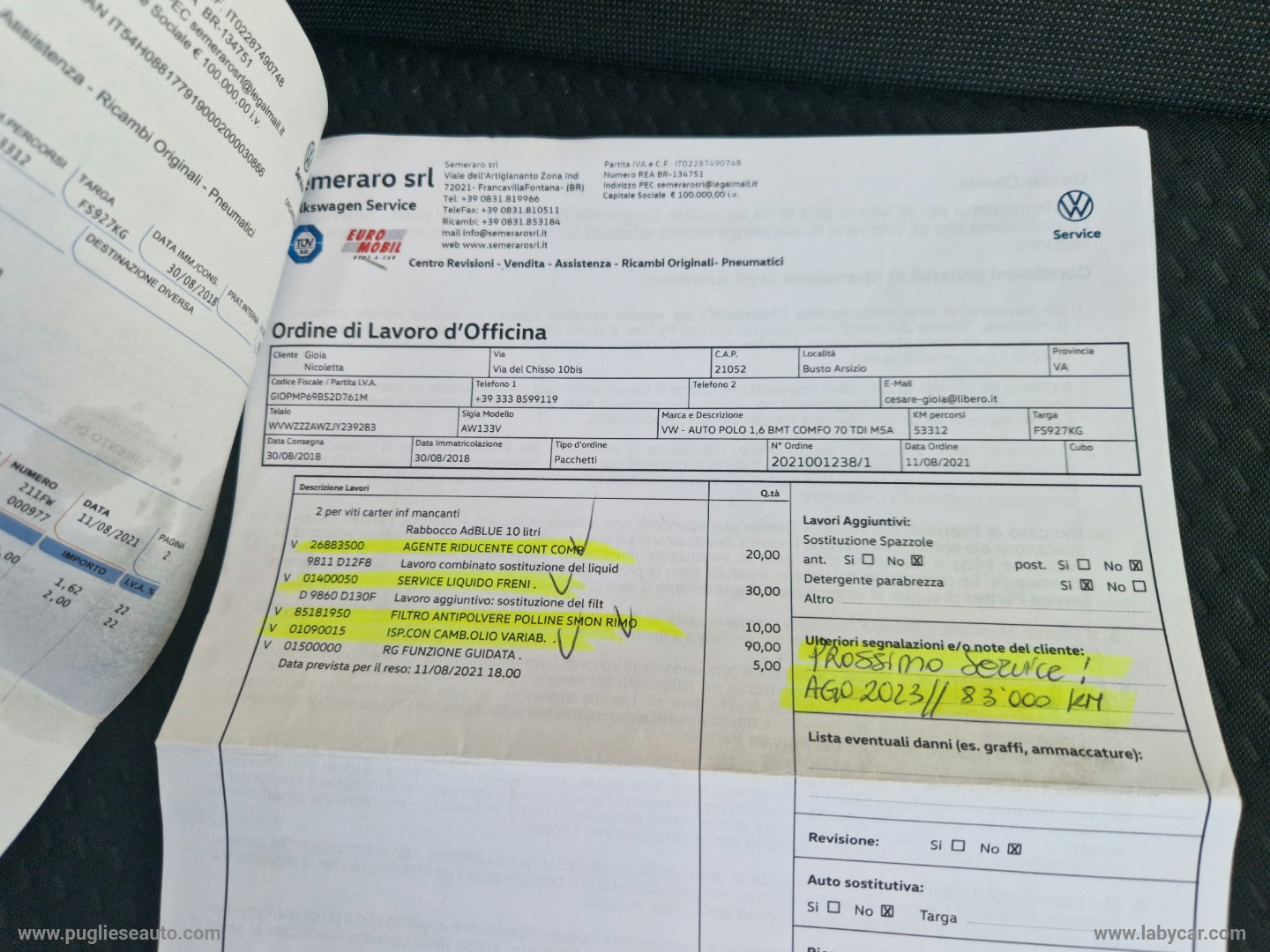 Polo 1.6 TDI 95CV 5p Comfortline BMT - immagine 29