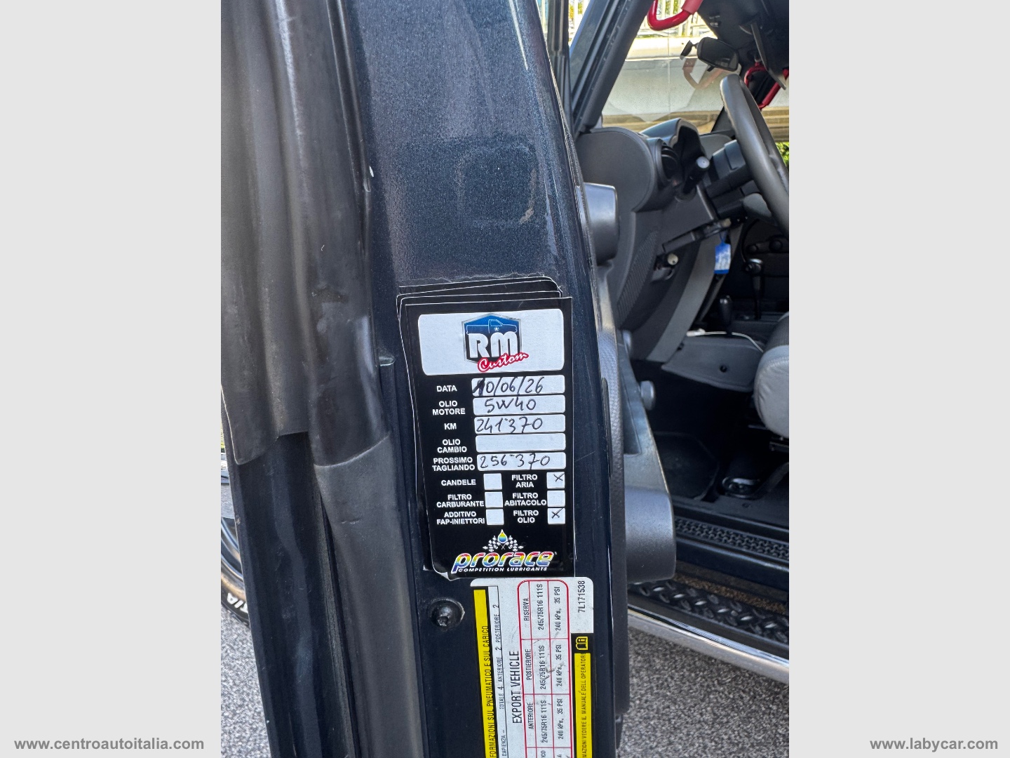 Wrangler 2.8 CRD Sport Auto - immagine 29