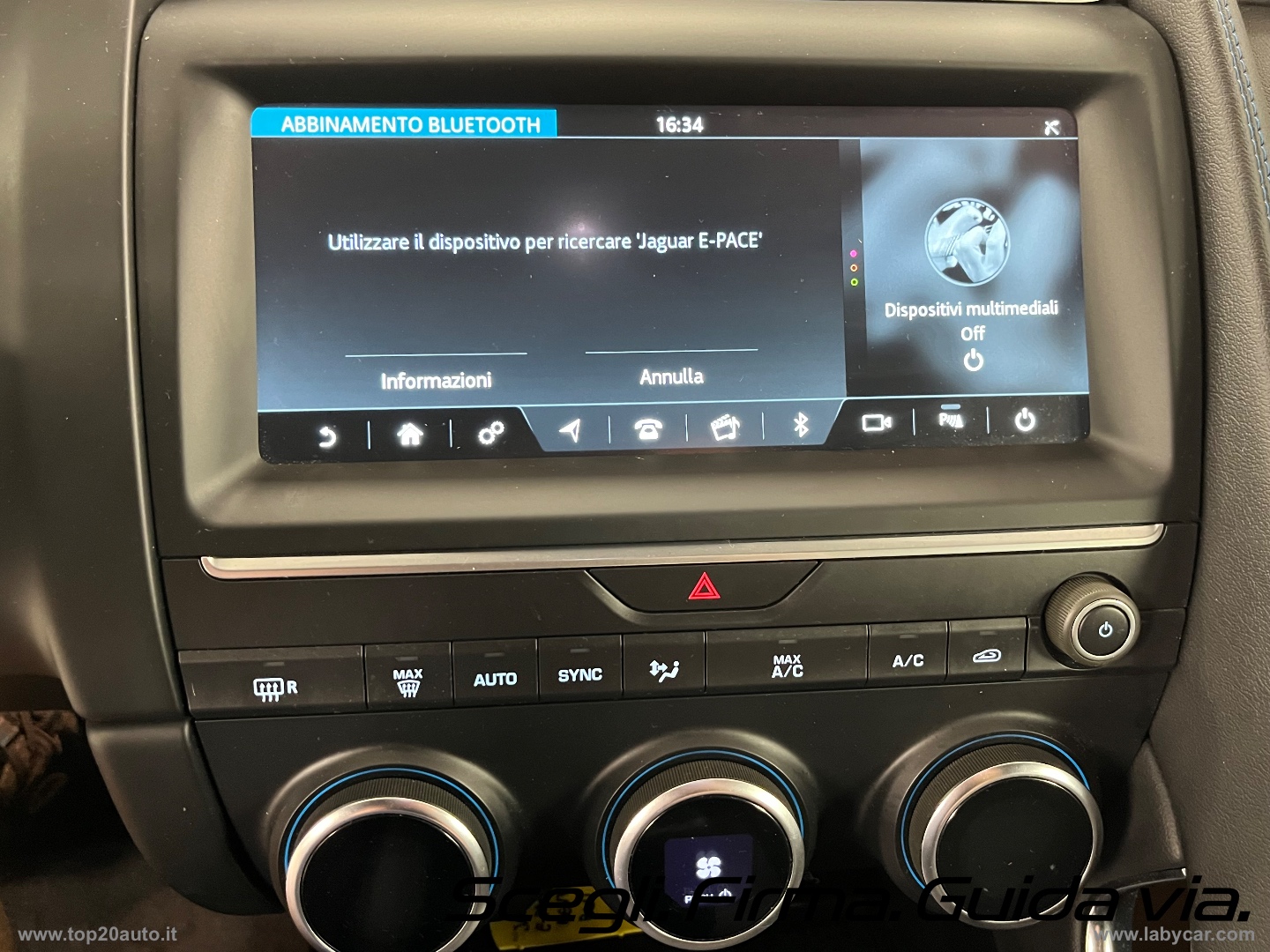 E-PACE P200 AWD R-DYNAMIC HSE AUT.|PELLE|BENZINA - immagine 30