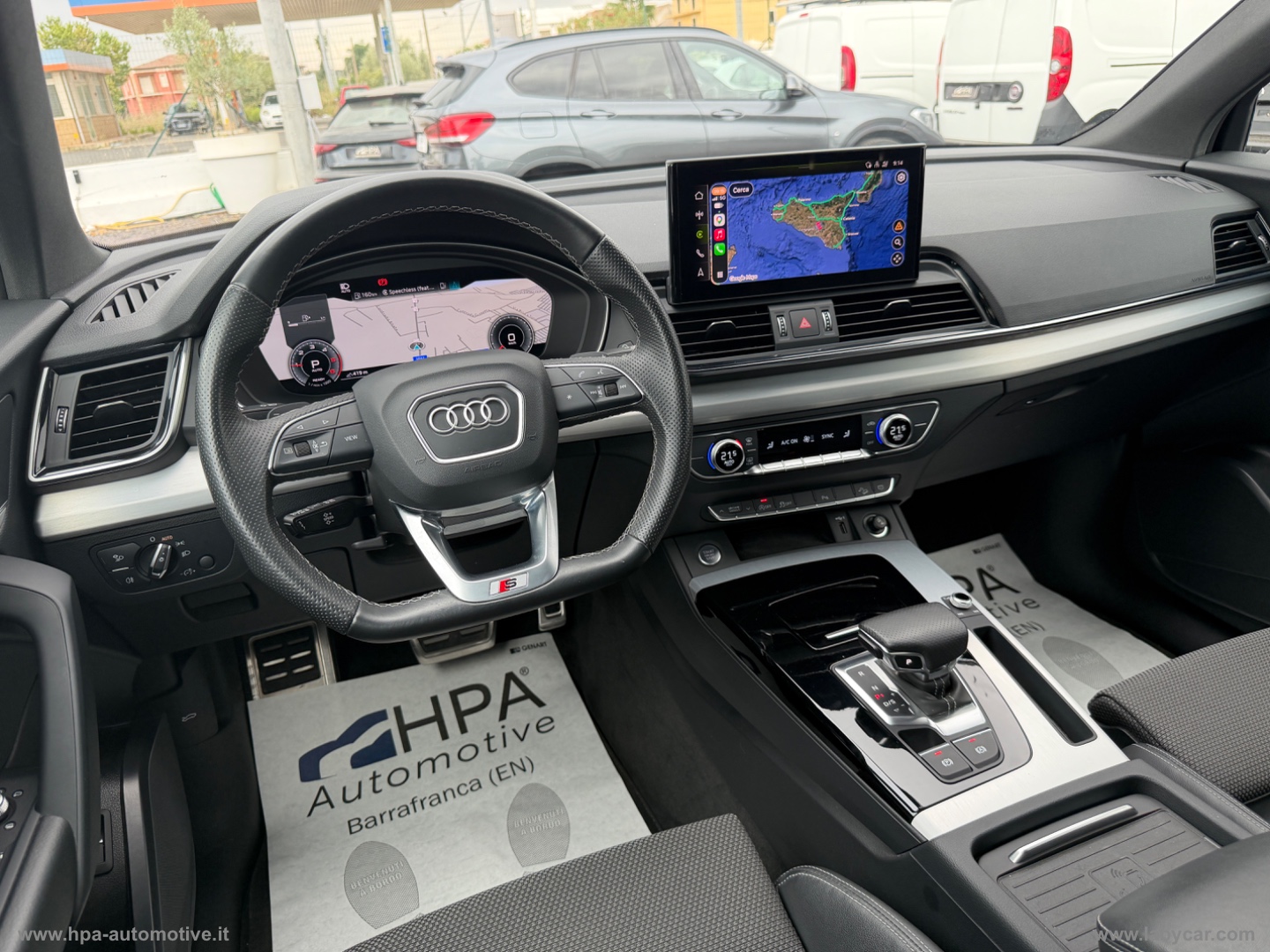 Q5 2.0TDI mild hybrid S-tronic S-line FULL LED PELLE NAVI BLACK EDITION CARPLAY - immagine 31