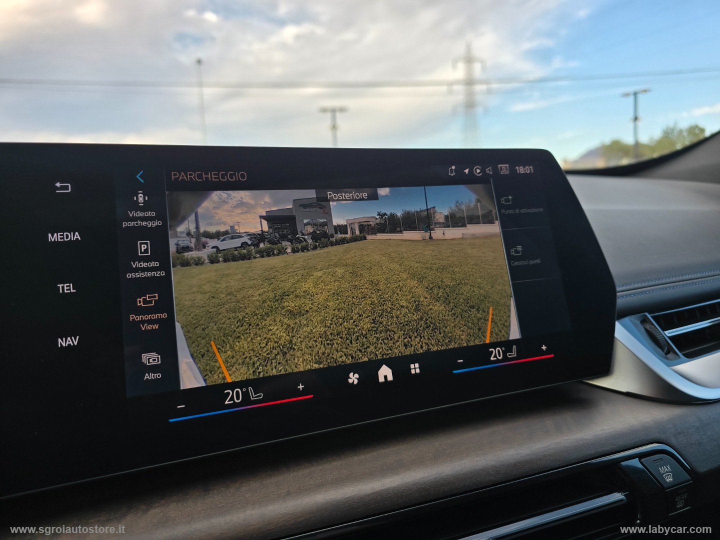 X1 sDrive 18d Msport TETTUCCIO + CAMERE 360° - immagine 31