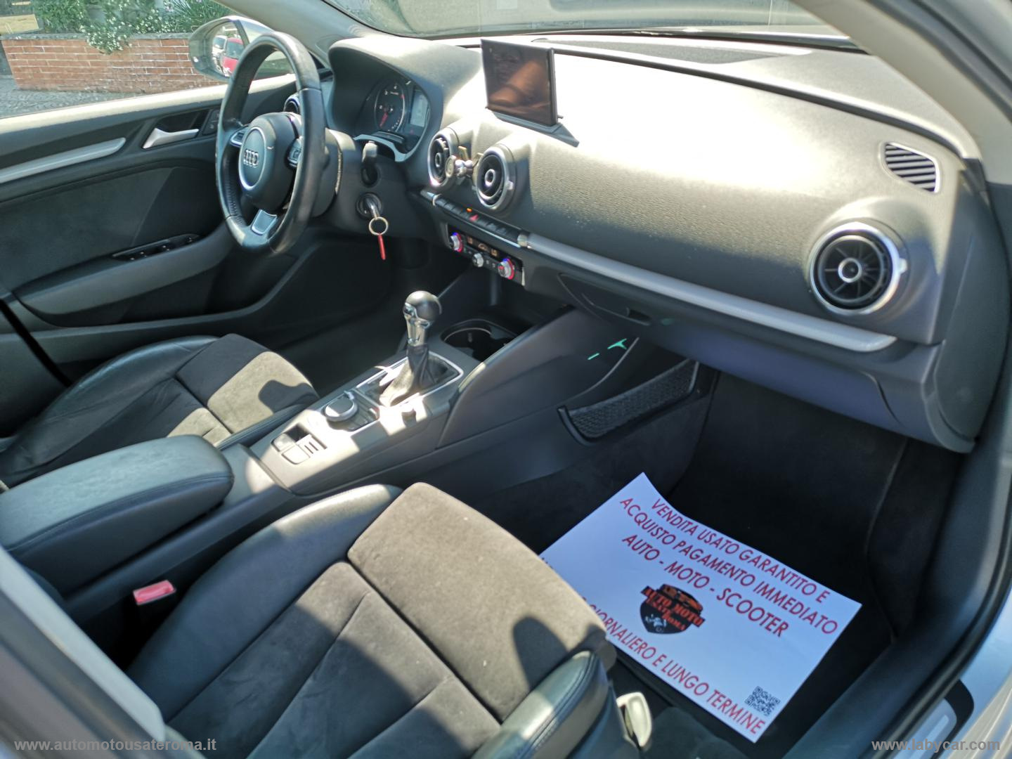 A3 SPORTBACK 2.0 TDI S tronic Ambition PROMO WEB - immagine 31