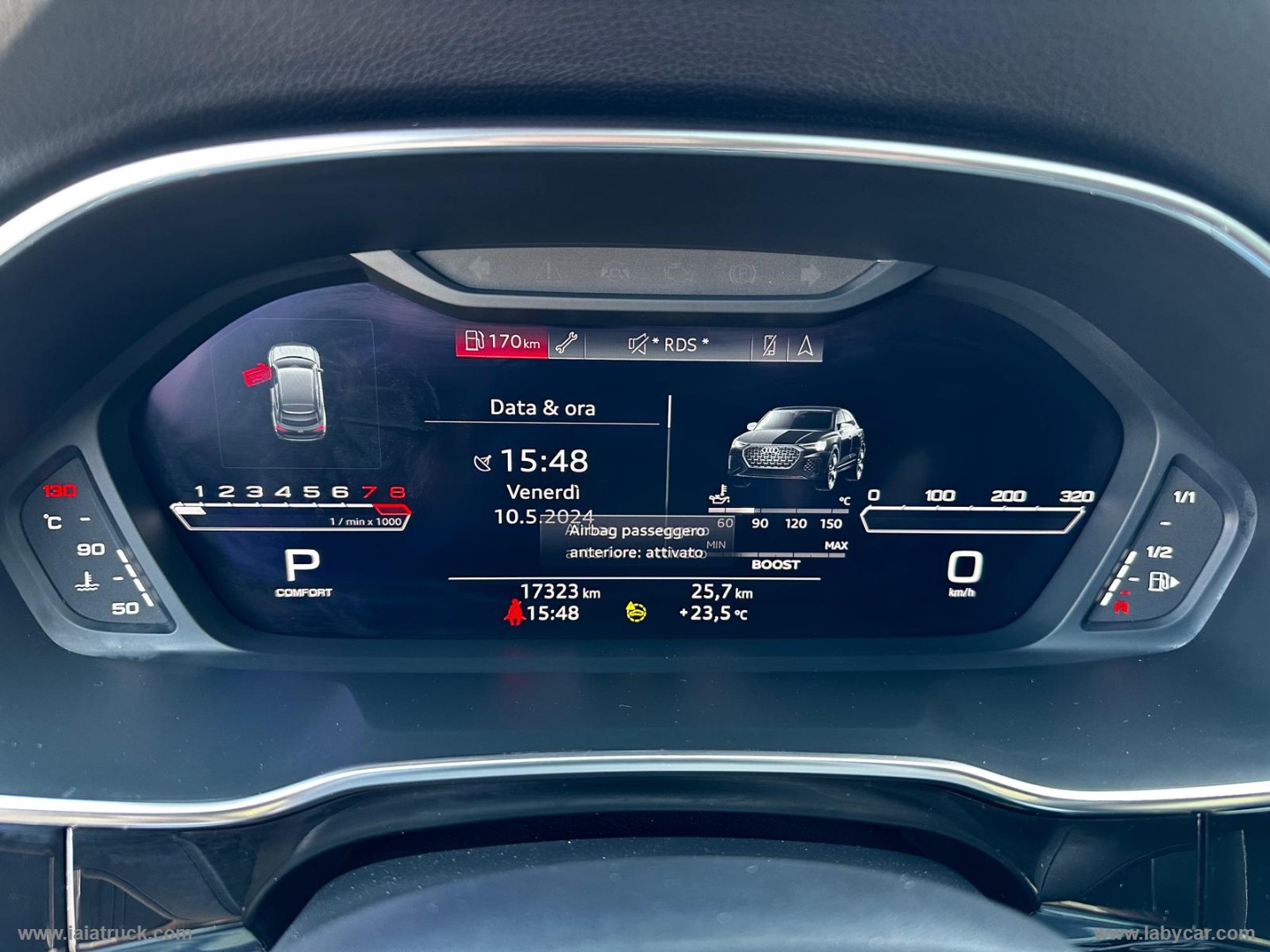 RS Q3 SPB quattro S tronic RSQ3 SPB Q.S-Tronic Dynamic Blackline Exclusive FULL - immagine 32