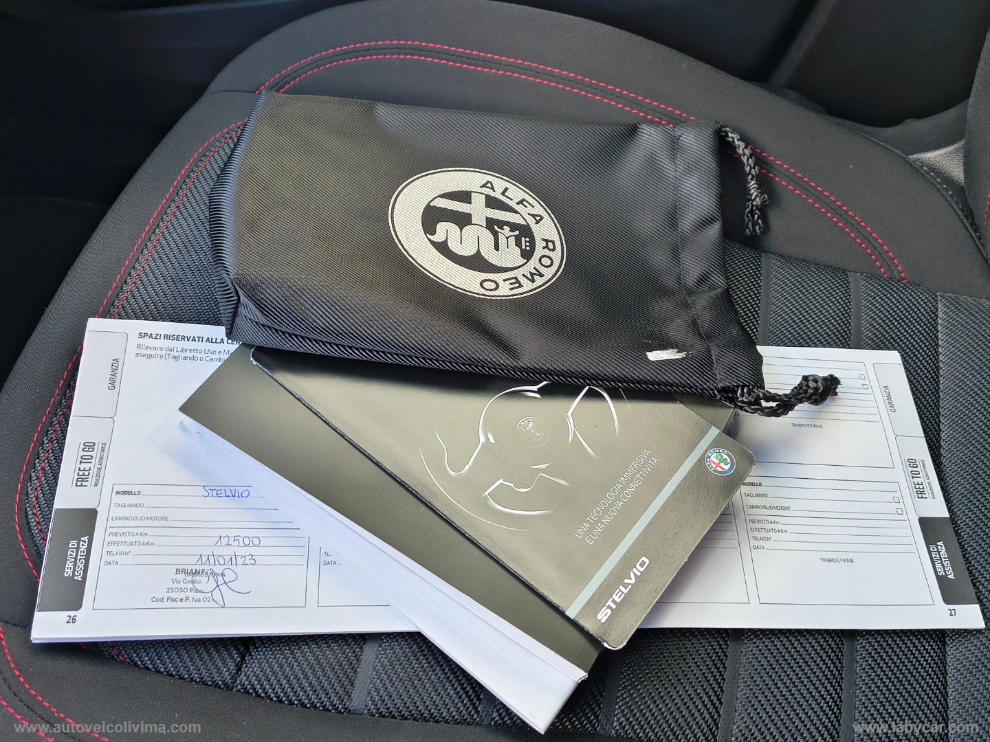 Stelvio 2.2 T.diesel 160CV AT8 RWD Bus. TAGLIANDI ALFAROMEO - immagine 33