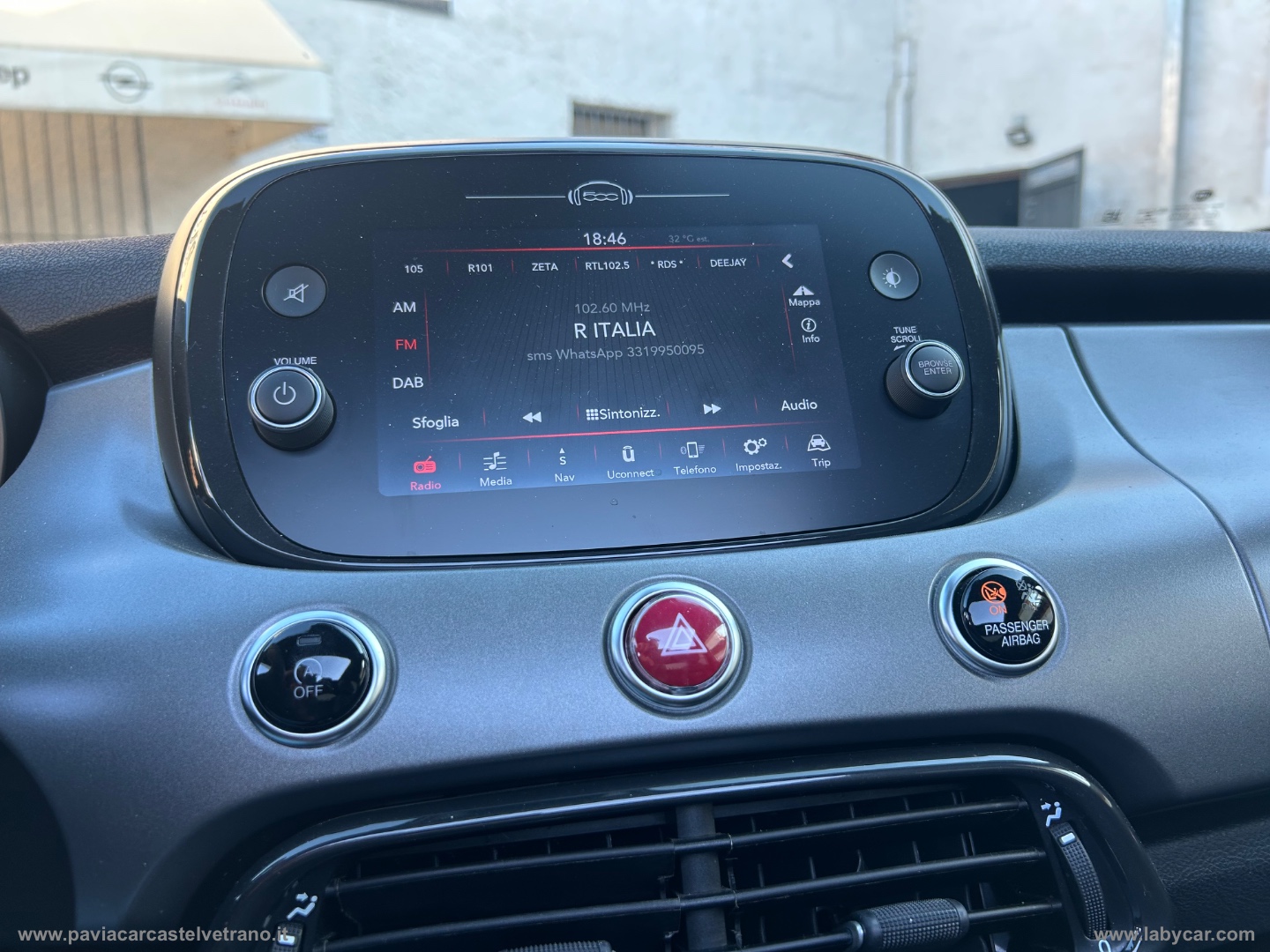 500X 1.3 M.Jet 95 CV Sport Dolcevita CABRIO - immagine 33