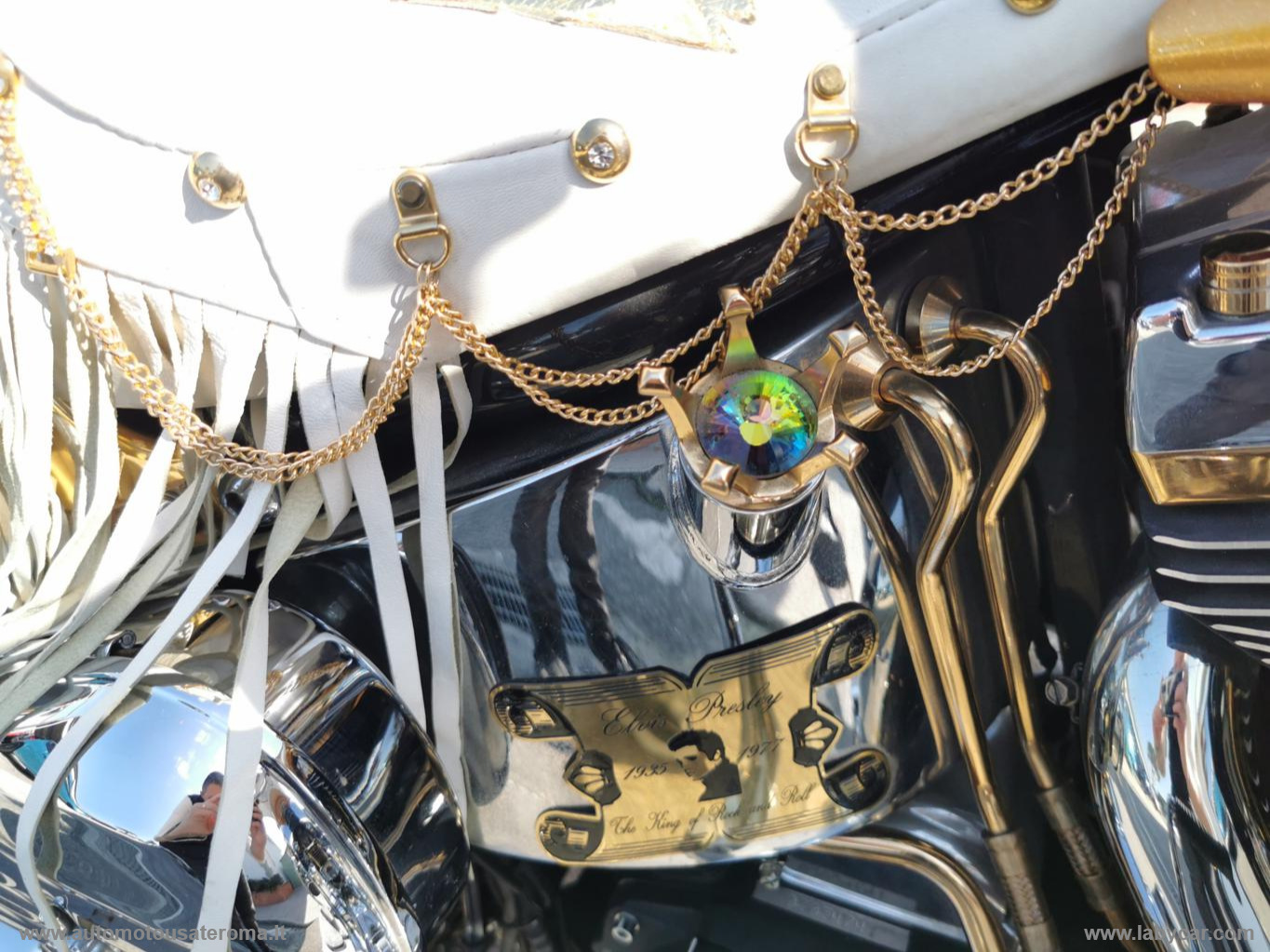 Softail DELUXE Trasf. CARB./GRAFICA ELVIS RATE AUTO MOTO SCOOTER - immagine 33