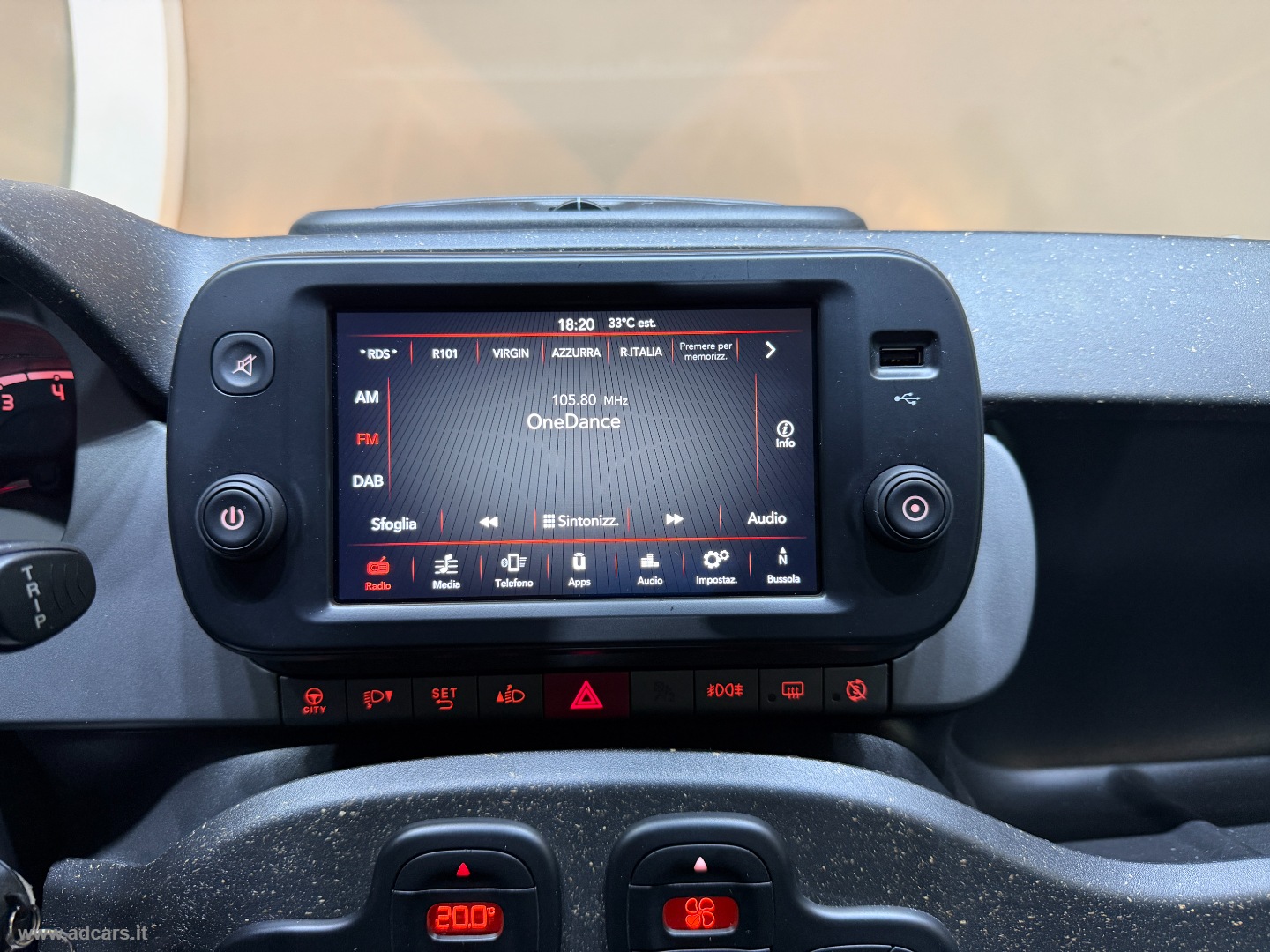 Panda 0.9 TwinAir T. S&S 4x4 City Cross *INTROVABILE*1 PROPRIETARIO* - immagine 34