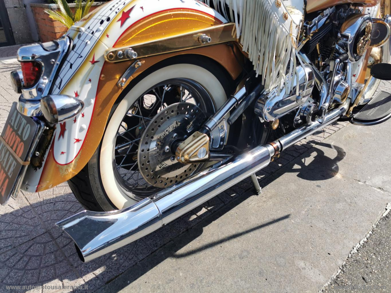 Softail DELUXE Trasf. CARB./GRAFICA ELVIS RATE AUTO MOTO SCOOTER - immagine 34