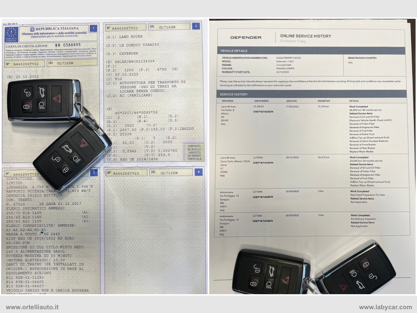 Defender 110 3.0D I6 250 CV AWD Auto SE - immagine 35