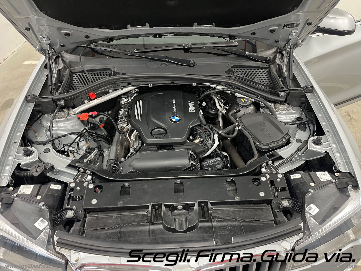 X3 XDrive20d XLine|PELLE TOTALE|8 GOMME - immagine 35