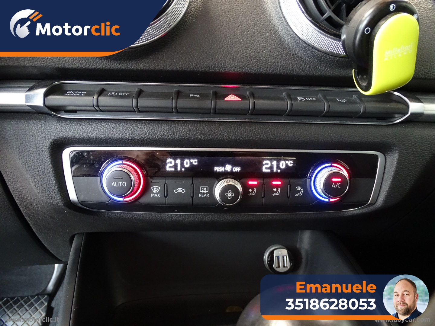 A3 SPB 1.6 TDI 116CV S tronic Business - immagine 35