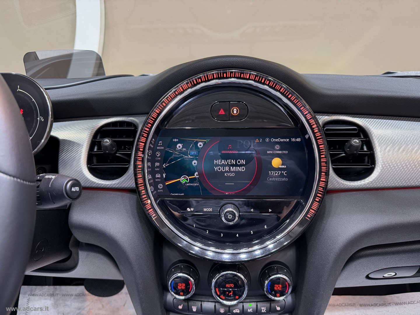 Mini Cooper Yours Cabrio *FULL BLACK*HEAD UP*BRITISH FLAG*HK* - immagine 36