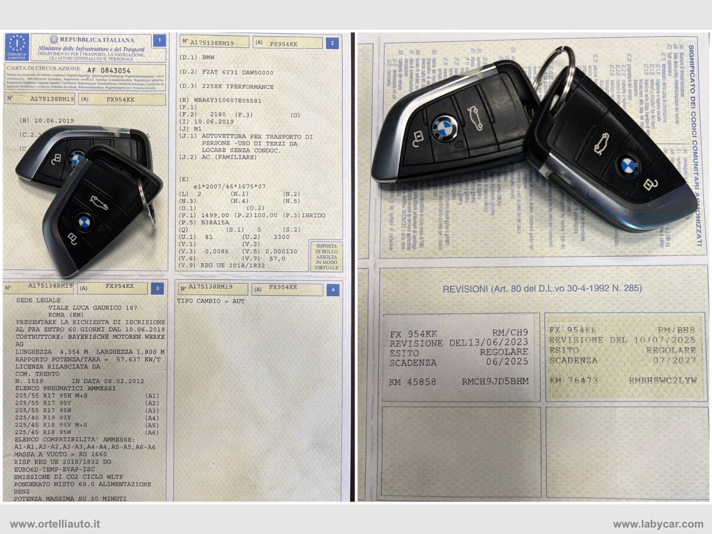225xe Active Tourer iPerf.Advantage aut. - immagine 38