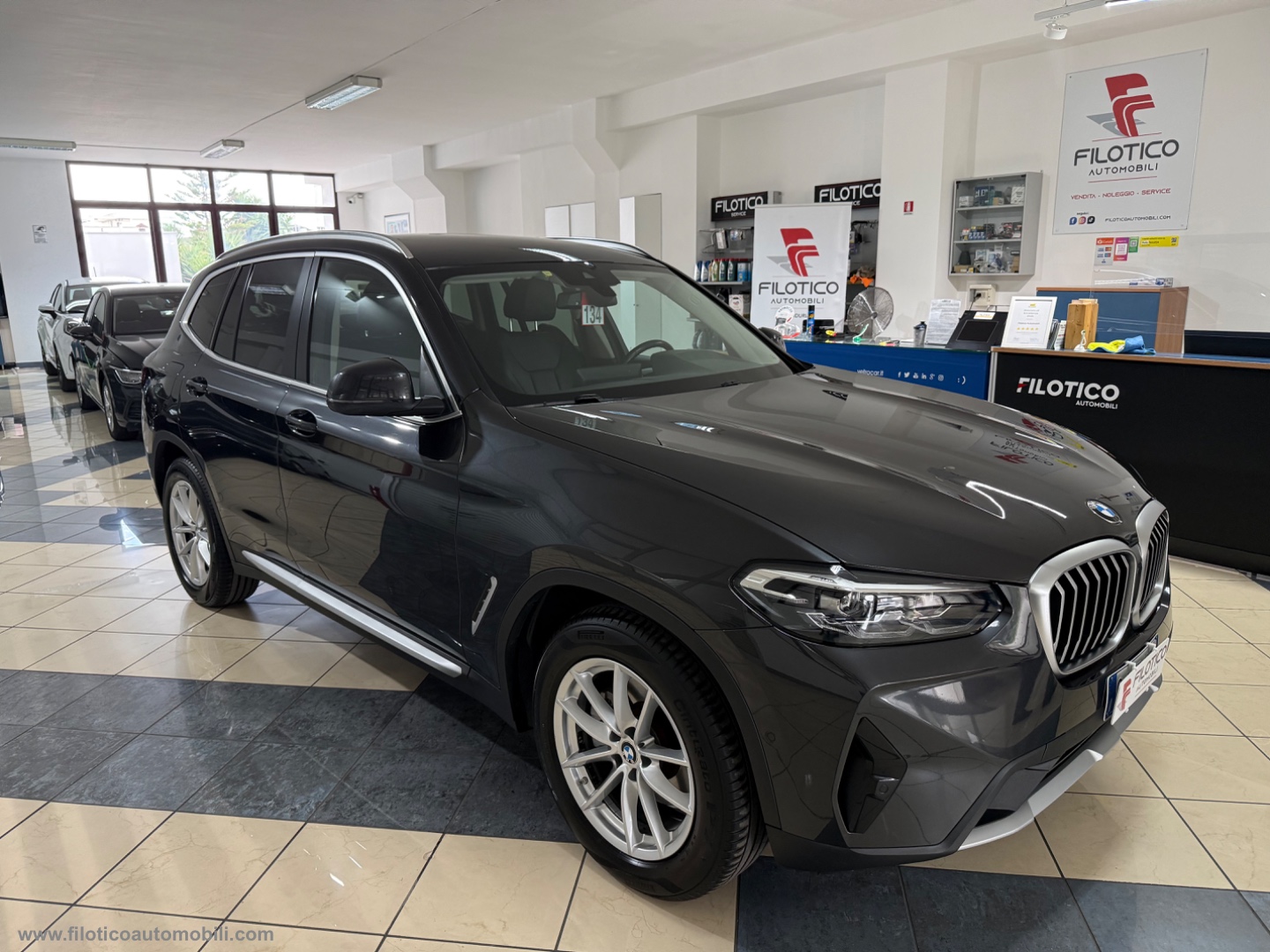 X3 xDrive20d 48V UNICO PROPRIETAFIO DIESEL IBRIDO  | PELLE - immagine 39