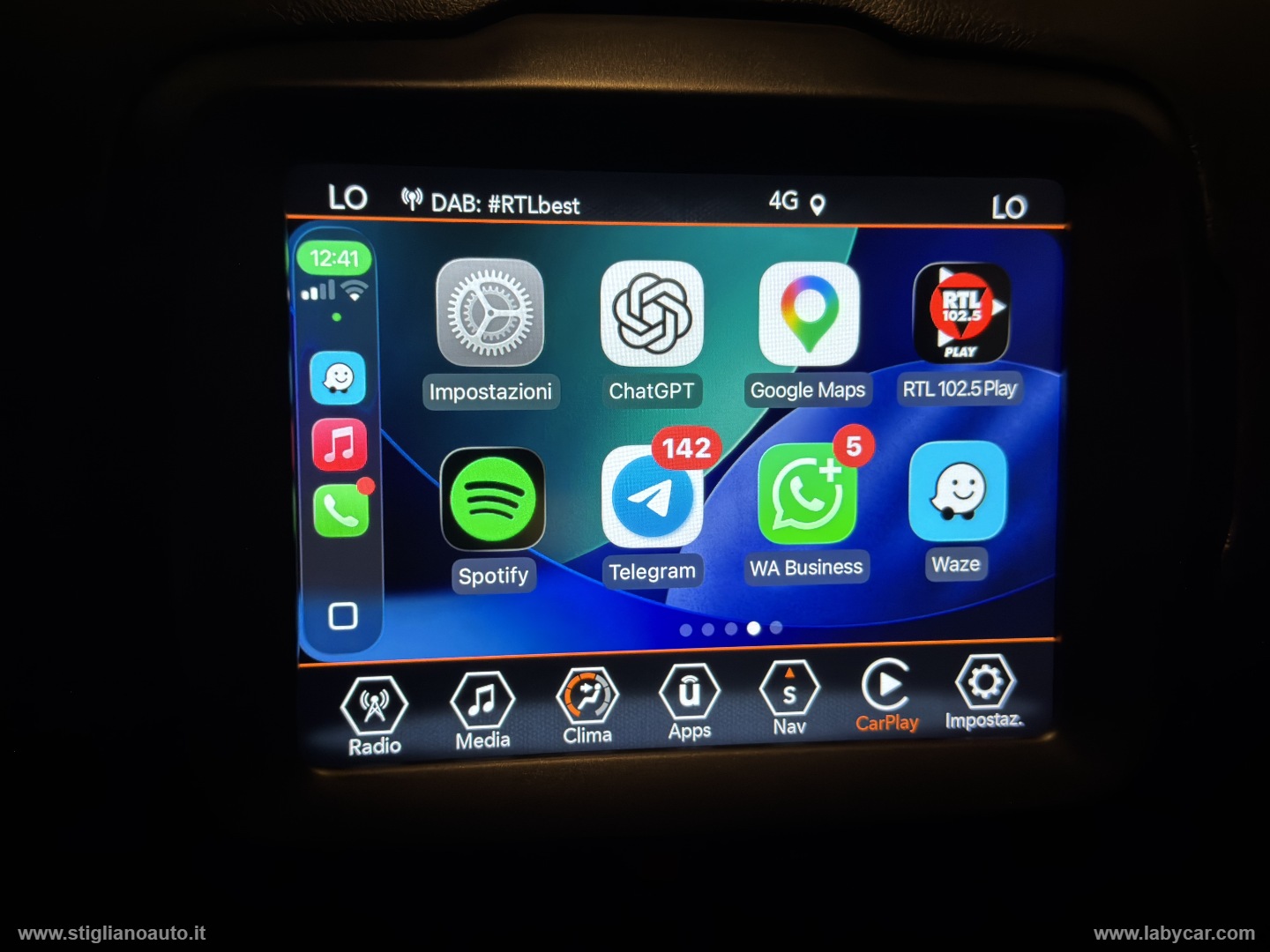 Renegade 1.6 Mjt 130 CV Business UFFICIALE STELLANTIS - immagine 41