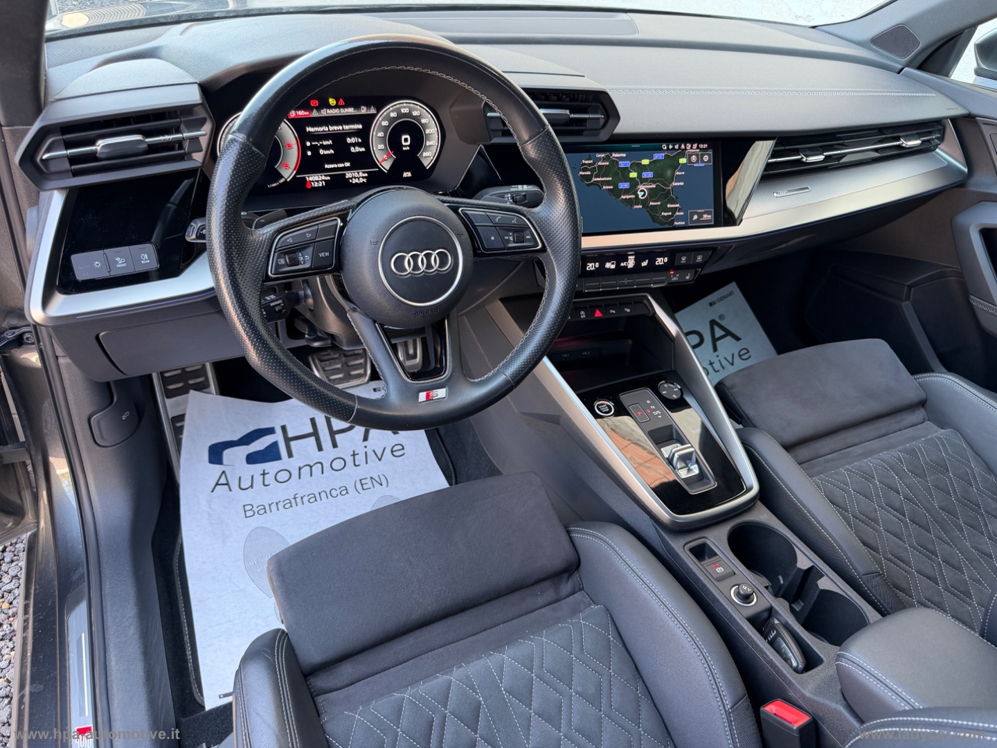 A3 Sportback S-line 2.0TDI S-tronic LED PELLE NAVI AMBIENTE - immagine 42