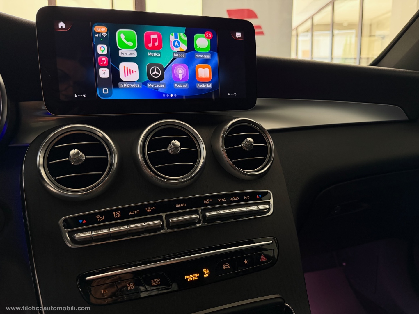 GLC 300 d 4Matic Coupé Premium Plus TETTO APRIBILE- GANCIO TRAINO - LUCI AMBIENT - immagine 49
