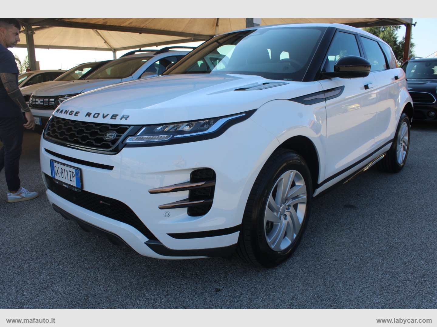 RR Evoque 2.0D I4 163 CV AWD Auto R-D. S - immagine 2