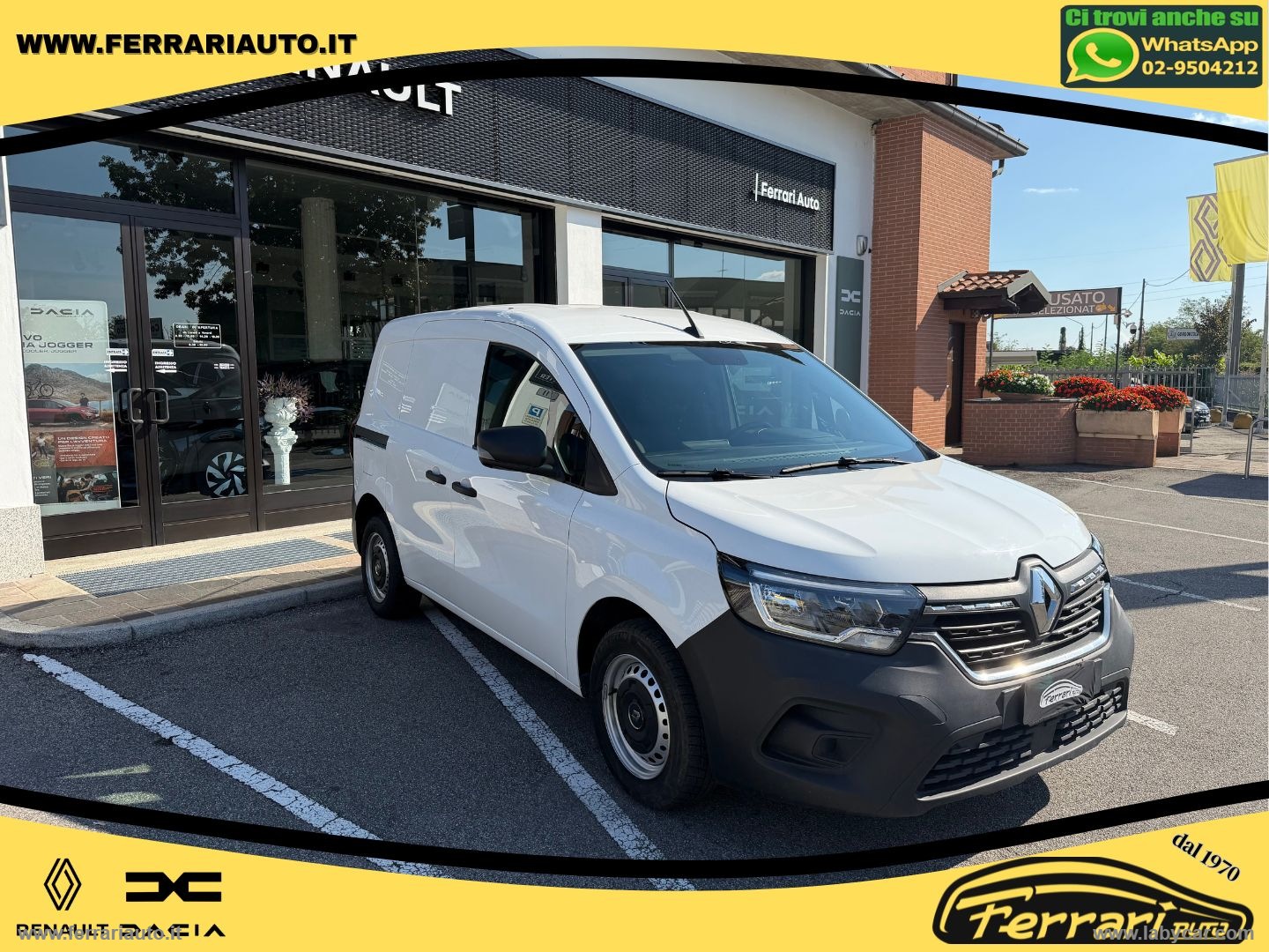 Kangoo 1.5 Blue dCi 95CV PL-TN Van SOLO 14.000 KM!!! - immagine 2