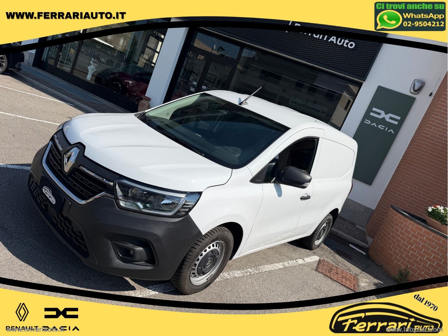Kangoo 1.5 Blue dCi 95CV PC-TN Van SOLO 54.000 KM!! - immagine 2