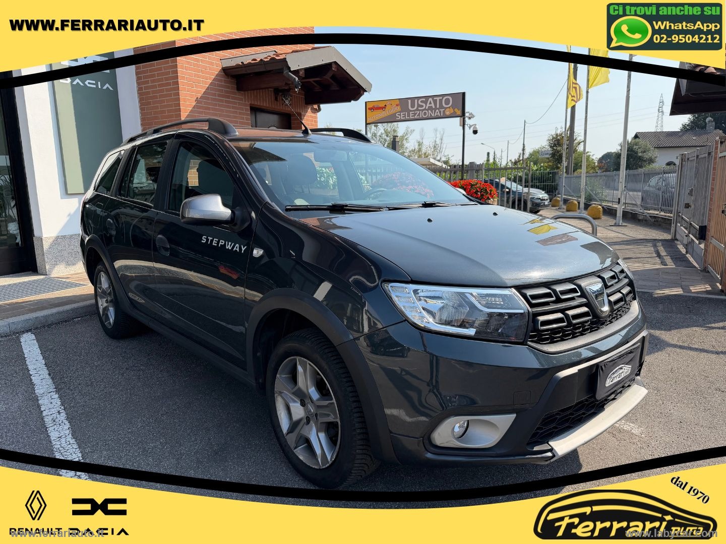 Logan MCV Stepway 1.0TCe 12V 100CV ECO-G SOLO 36000 KM!! - immagine 2