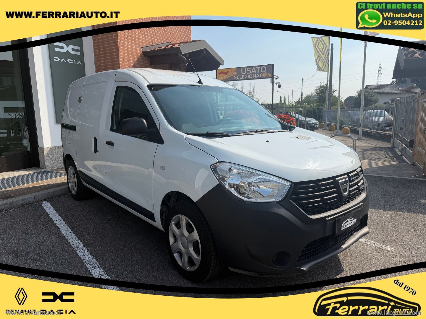 Dokker SCe 110 CV GPL Furgone SOLO 44.000 KM!! - immagine 2