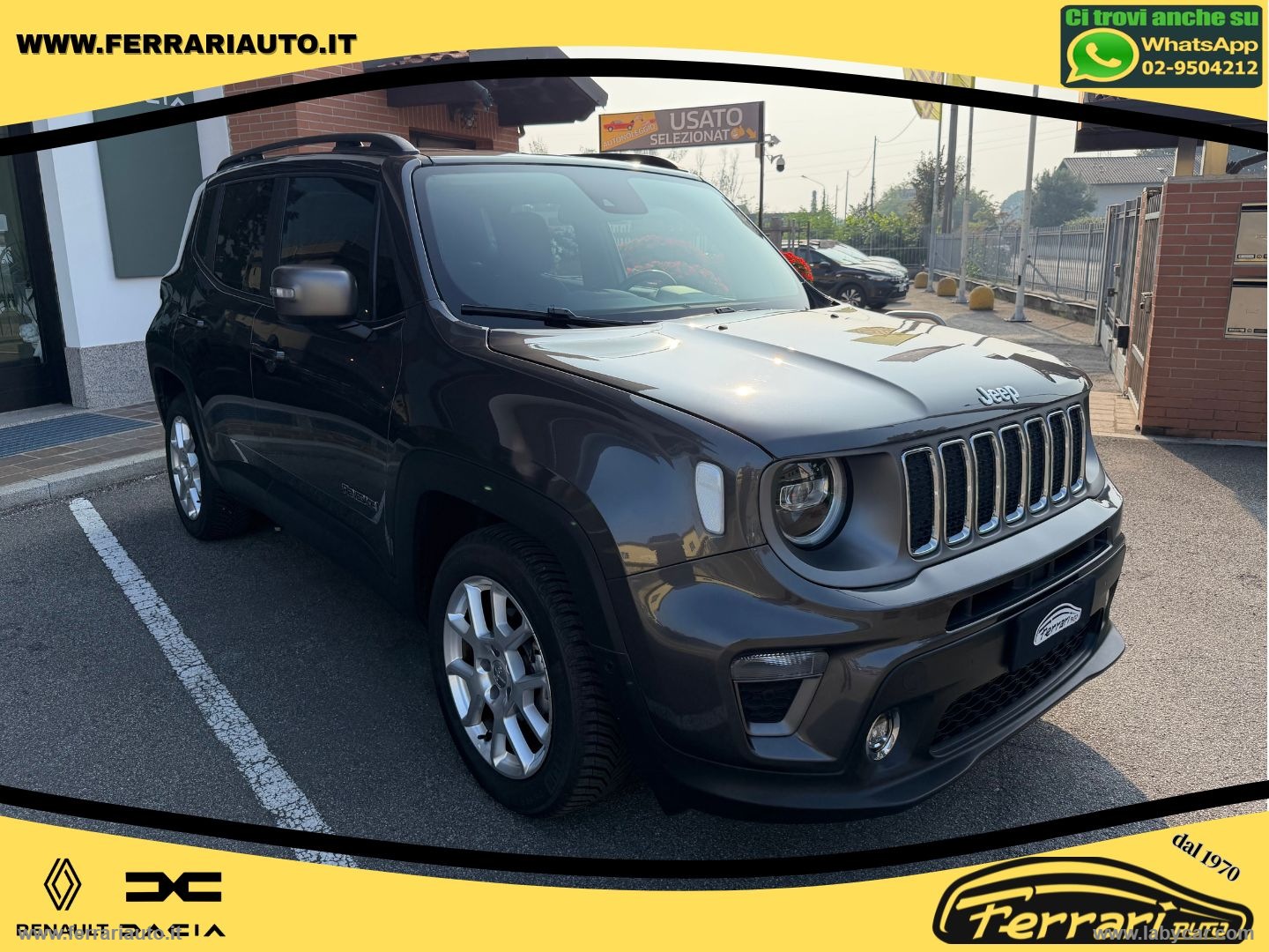 Renegade 1.0 T3 Limited UNIPROPRIETARIO - immagine 2