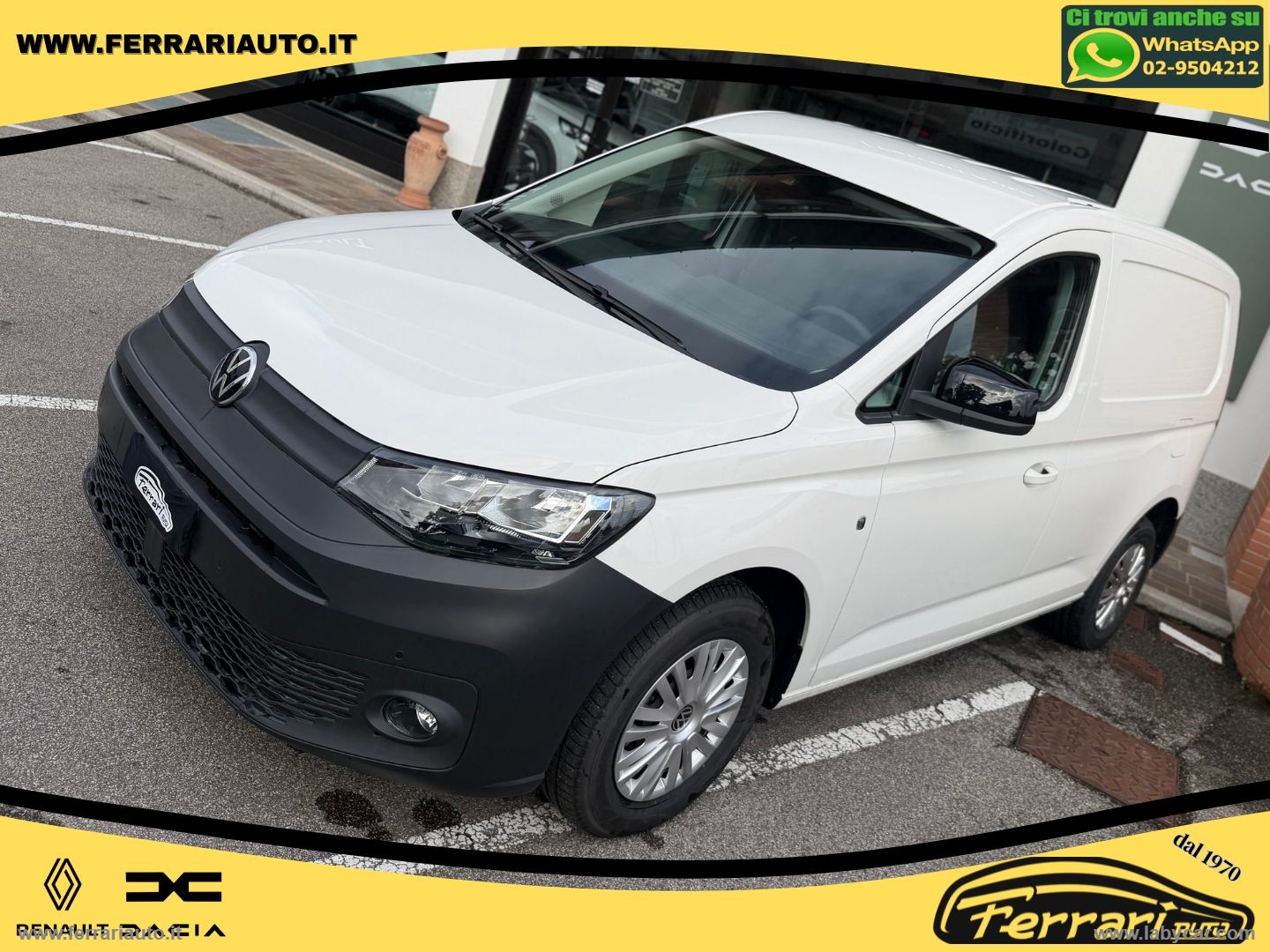 Caddy 2.0 TDI 75 CV Furgone Business KM ZERO - immagine 2