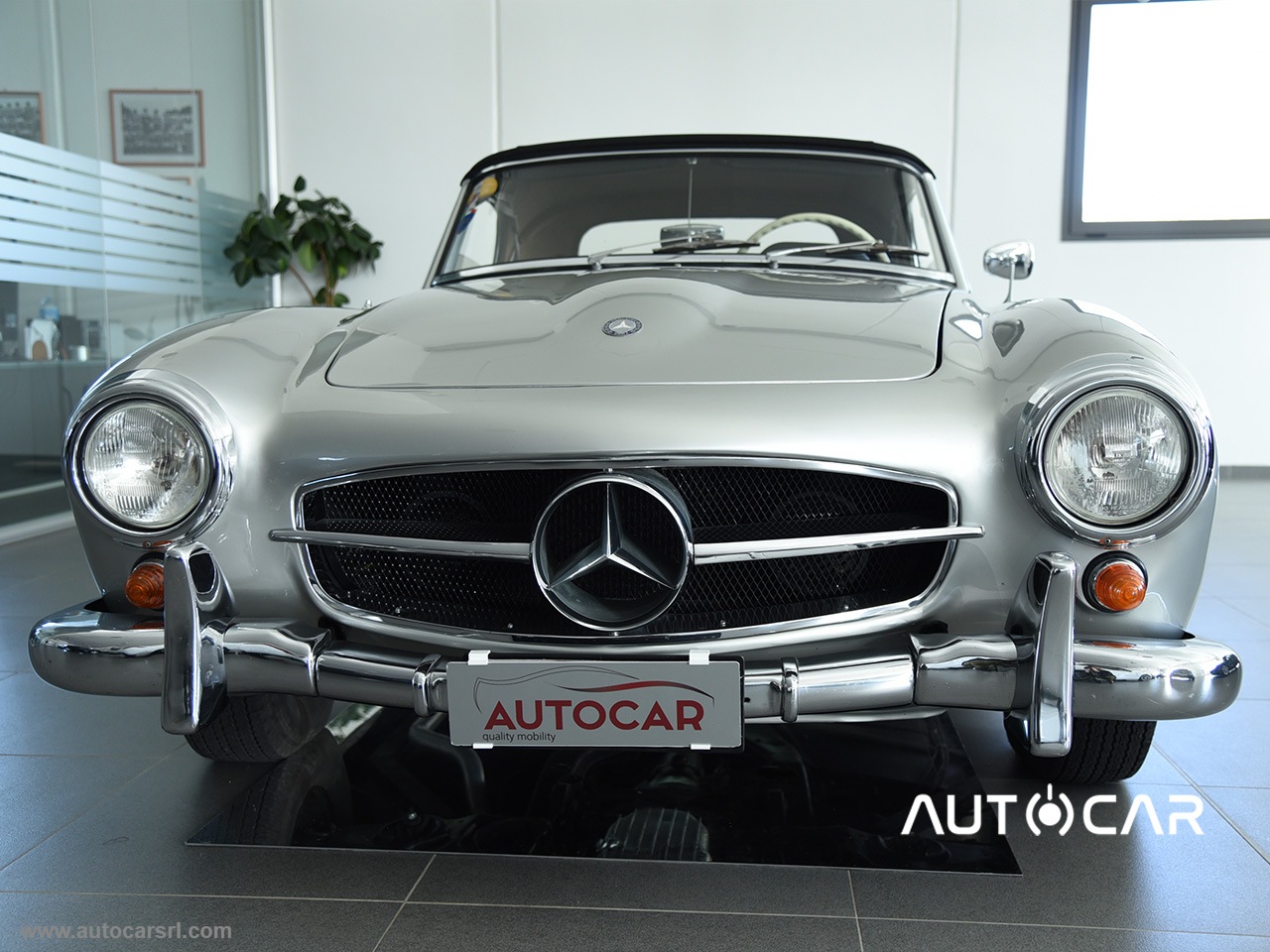 190 SL ASI MATCHING NUMBERS e MATCHING COLORS TARGA ORO - immagine 2