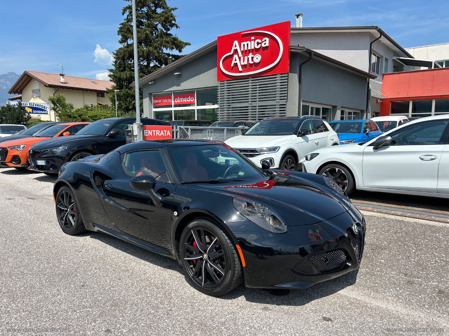 4C INTERNI PELLE ROSSA INTROVABILE - immagine 2