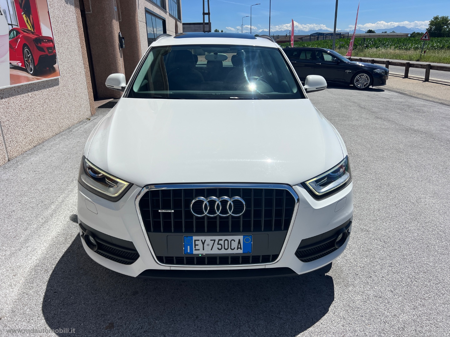 Q3 2.0 TDI quattro S tronic SOLO KM.72000 TETTO PANORAMICO - immagine 2