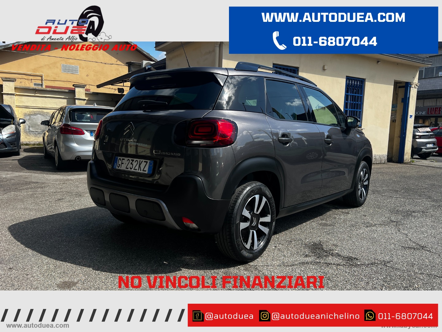 C3 Aircross BlueHDi 120 S&S EAT6 Shine NO VINCOLI FINANZIARI - immagine 2