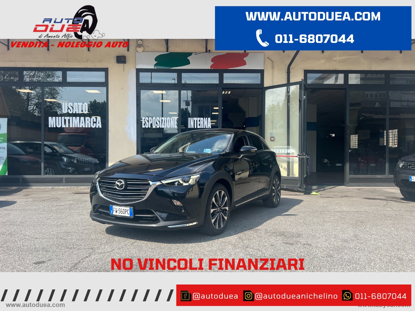 CX-3 1.8L Skyactiv-D Exceed NO VINCOLI FINANZIARI - immagine 2
