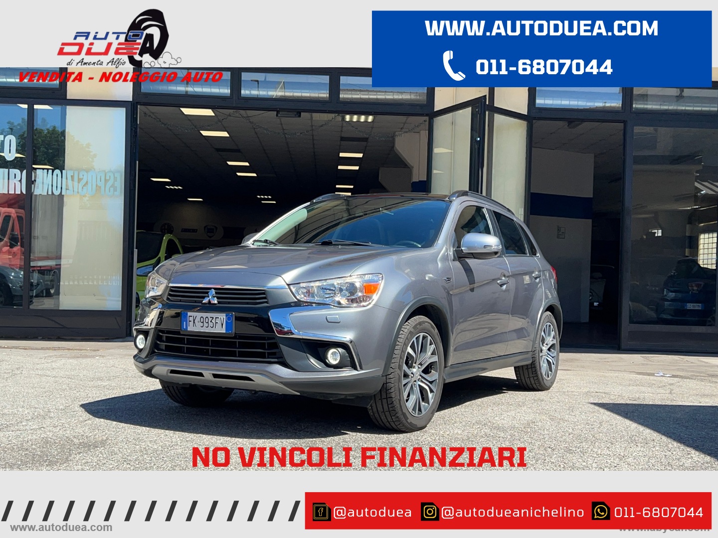 ASX 1.6 DI-D 114CV 4WD N1 Instyle Panoramic AUTOCARRO N1 4 POSTI - immagine 2
