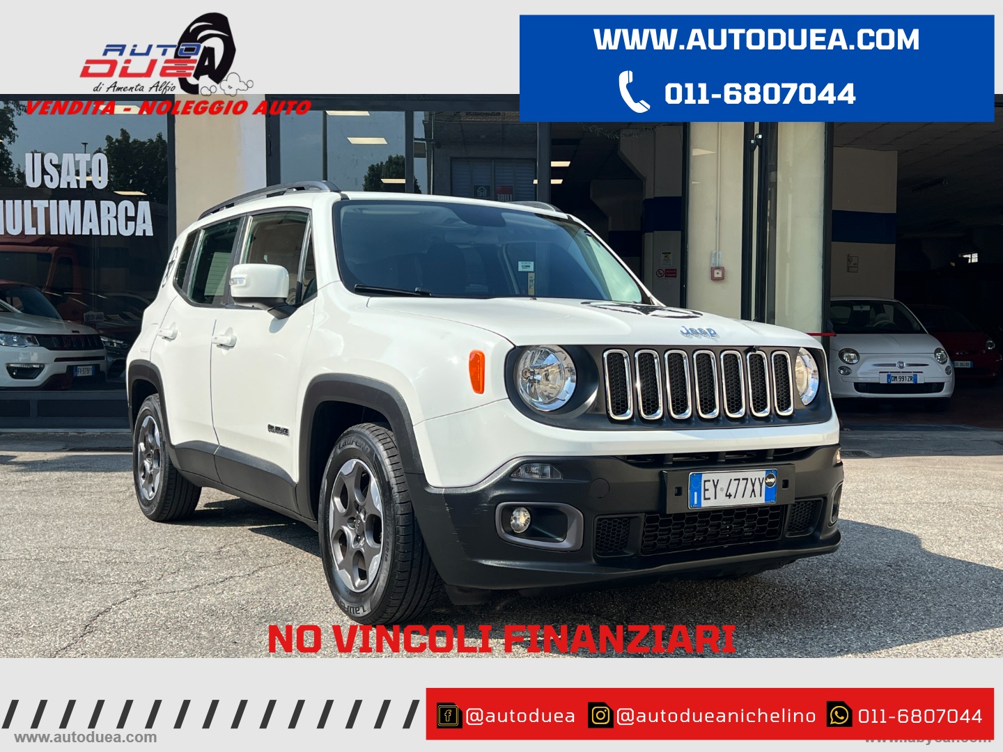 Renegade 1.6 Mjt 120CV Longitude - immagine 2