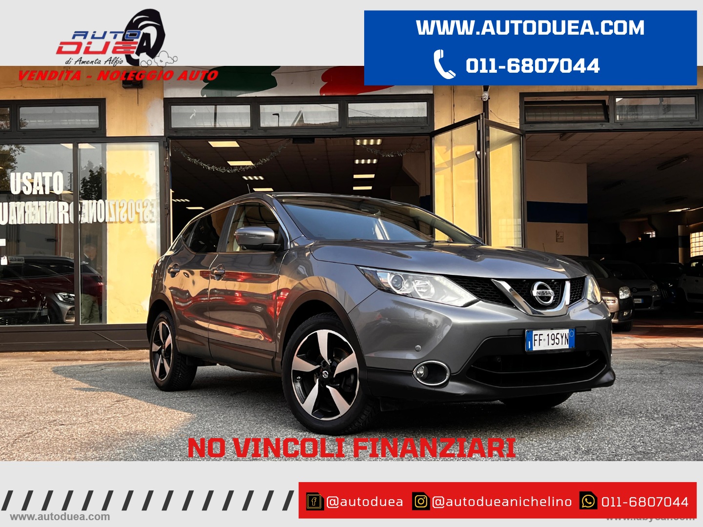 Qashqai 1.6 dCi 4WD Tekna NO VINCOLI FINANZIARI - immagine 2