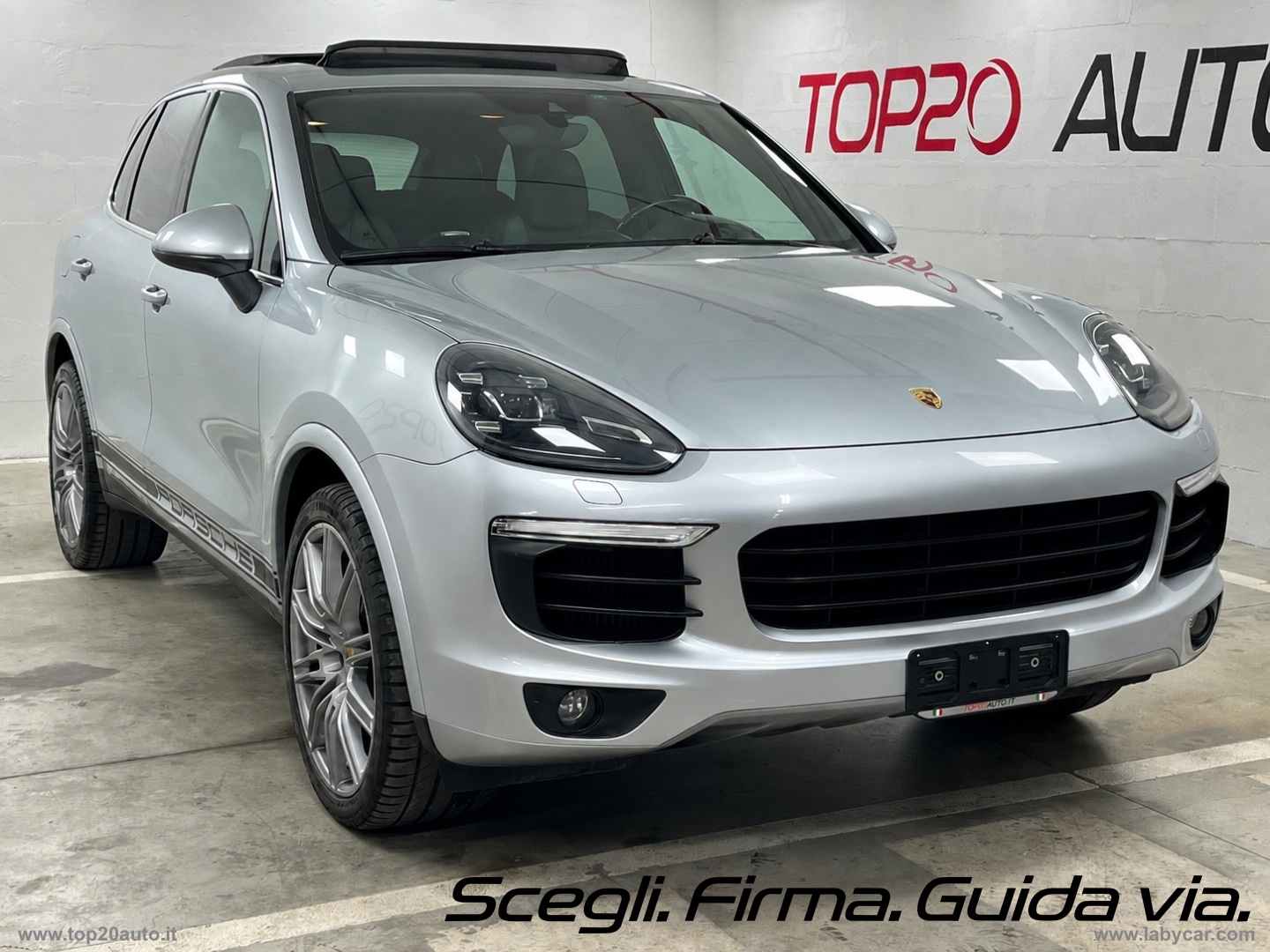 Cayenne 3.0 Diesel TETTO LUNGO PELLE TOTALE CERCHI 21 - immagine 2
