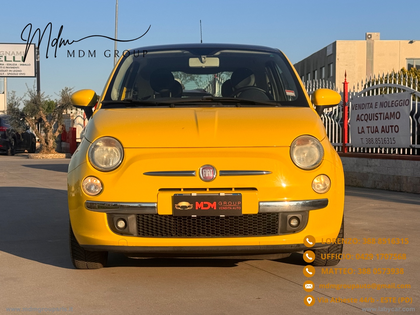 500 1.2 Lounge OK NEOPATENTATO - immagine 2