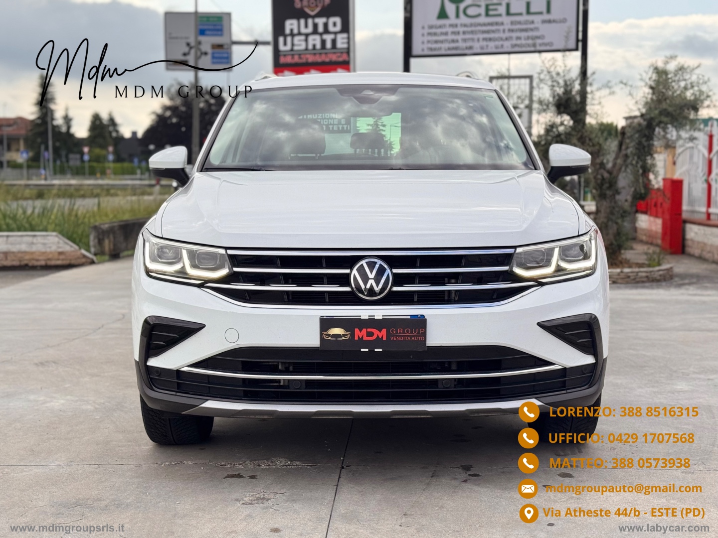 Tiguan 2.0 TDI 200CV SCR DSG 4MOT. Eleg. IVA ESPOSTA - immagine 2
