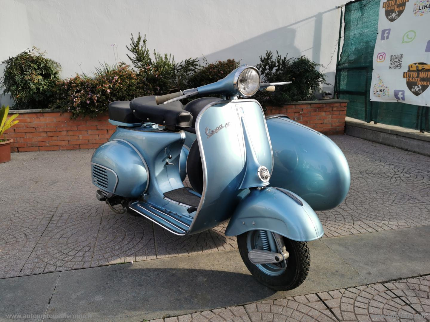 Vespa 150 VBB1T OMOLOGATA SIDECAR RATE AUTO MOTO SCOOTER - immagine 2