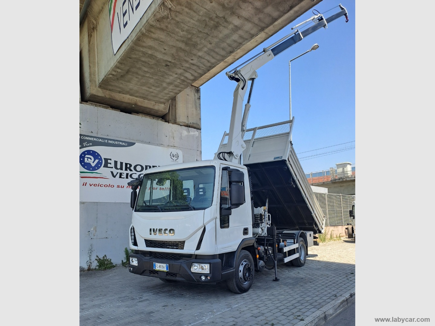EUROCARGO 100E22 RIB. GRU BONFIGLIOLI M.4217 IVECO Eurocargo 100E22 K Gru radio e Ribaltabile - immagine 3