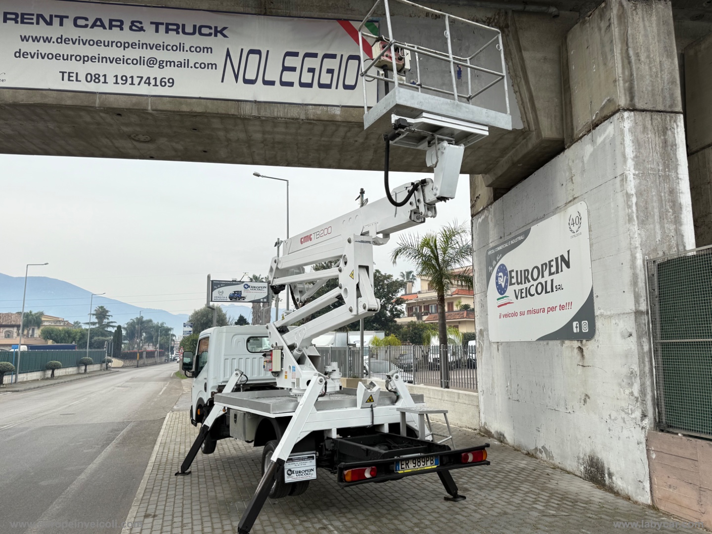 Maxity 110.35/5 2.5 DXi PL-RG Cabinato PIATTAFORMA AEREA CESTELLO - immagine 3